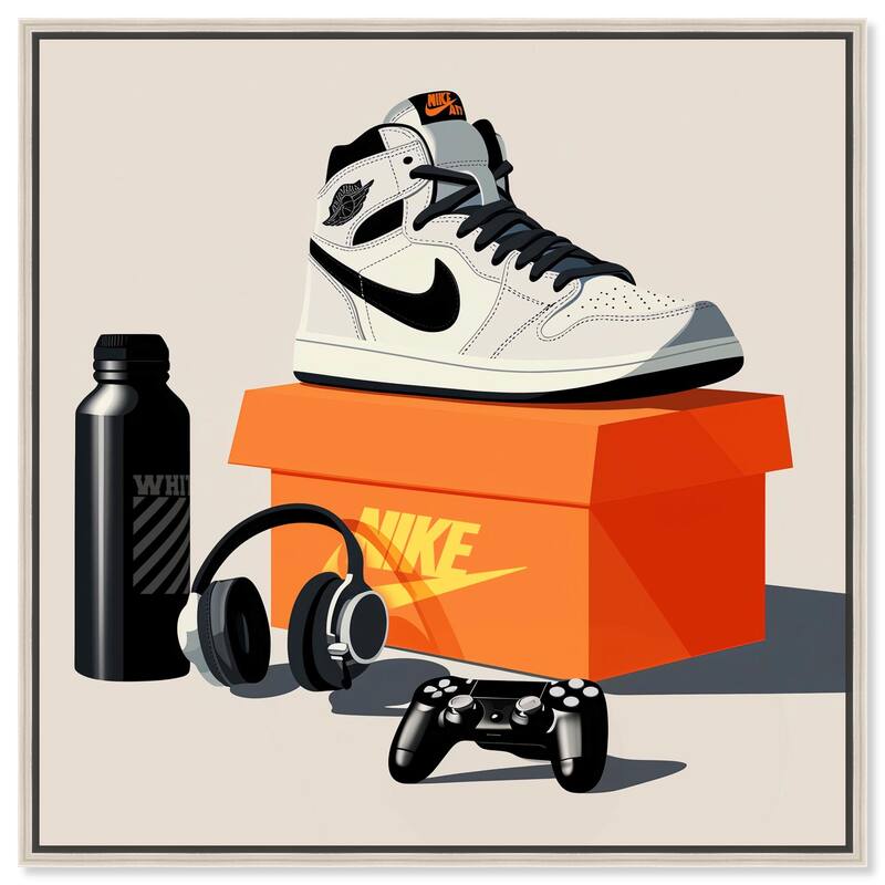 Important Sneaker Accessories Canvas by Art Remedy