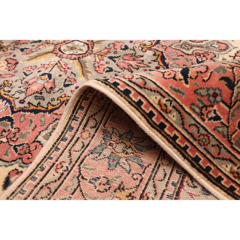 ECARPETGALLERY Hand-knotted Kayseri Cream Wool Rug - 5'1 x 7'10