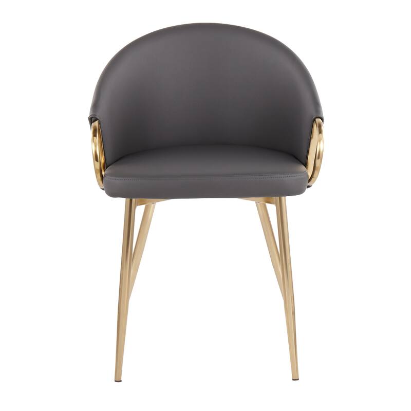 Silver Orchid Battista Upholstered Chair - Set of 2