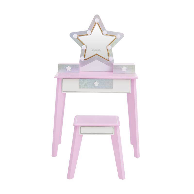 Fantasy Fields Little Princess Star Vanity with LED Mirror