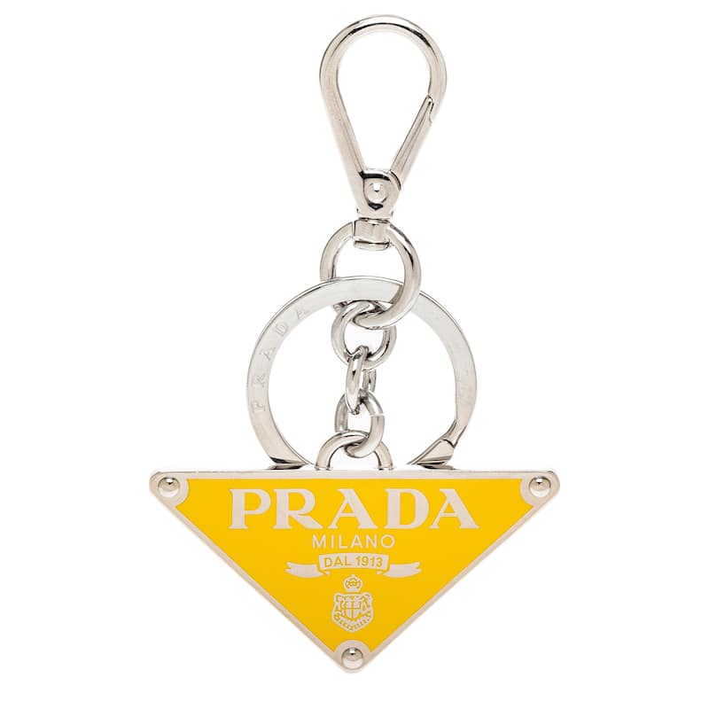 Prada Keychain - Yellow