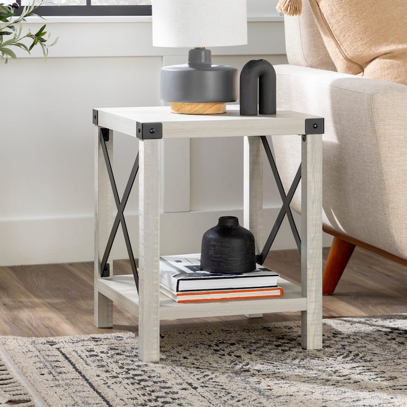 Middlebrook Kujawa 18-inch X-side Accent Table