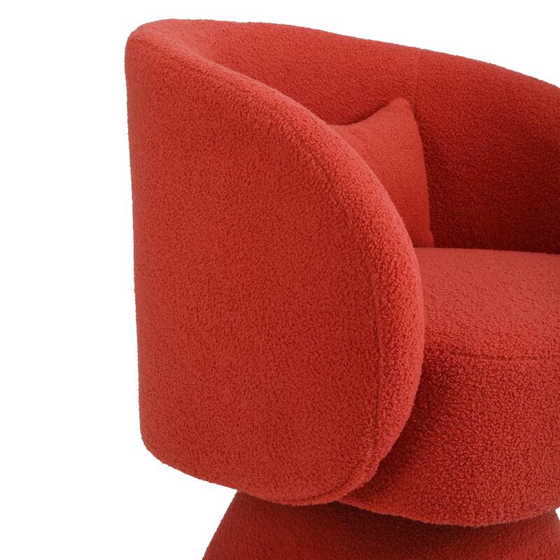 Upholstered Swivel Armchair (Set of 2)