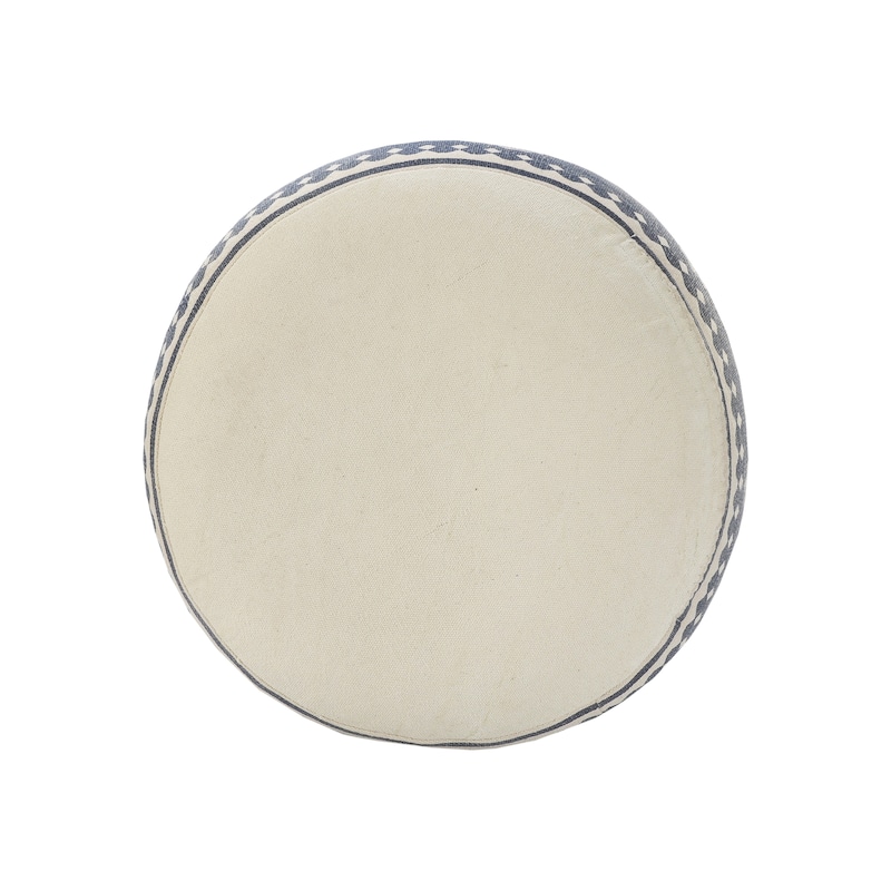 Sevita Handcrafted Bordered Fairy-tale Motif Pouf