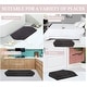 preview thumbnail 103 of 165, Waterford Collection 100% Cotton Non-Slip Bathroom Rug Set, Machine Washable Bath Rug, 4 Piece Bath Mat Set with Contour