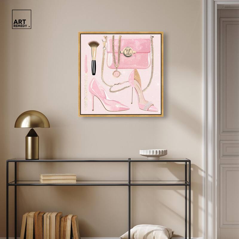 Her Favorite Choices Canvas by Art Remedy