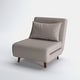 preview thumbnail 152 of 176, Artdeco Home - Tustin Upholstered Convertible Lounge/ Sleeper Chair