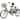 26" Adult Tricycle 3 Wheel Bikes 1 Speed Trike Bike