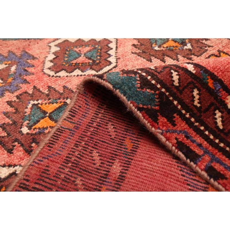 ECARPETGALLERY Hand-knotted Andelz Copper Wool Rug - 3'10 x 10'0