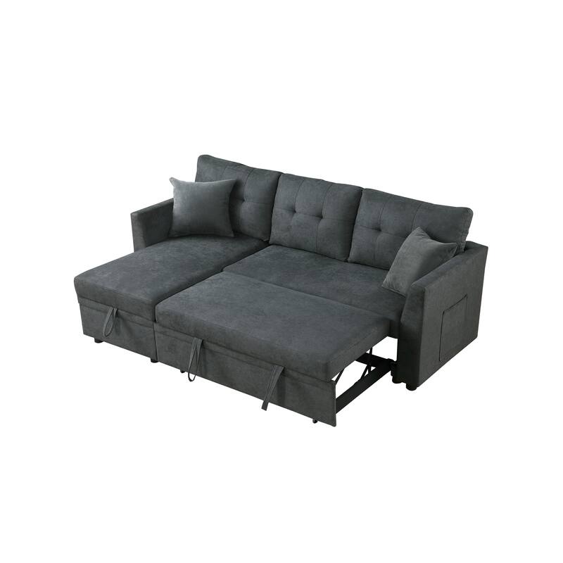 Sectional Sofa Bed L-Shaped Sofa Couch Bed