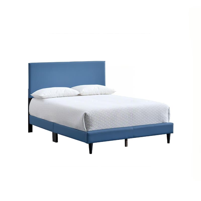 GDF Studio - Emily Modern Upholstered Bed with Adjustable Headboard (Mattress Not Included)