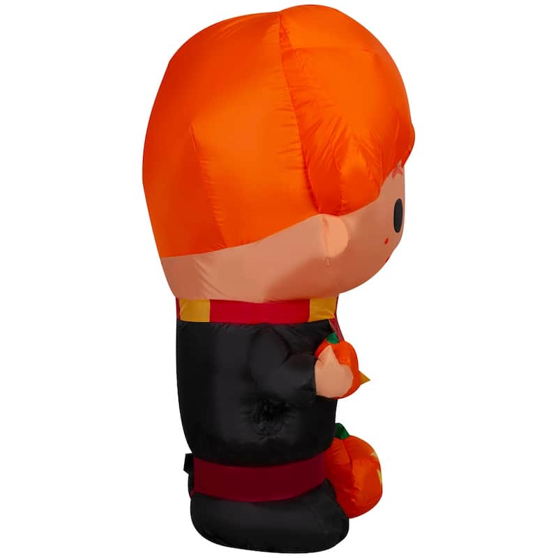Gemmy Airblown Ron w/Jack O' Lanterns WB, 3 ft Tall, Multi