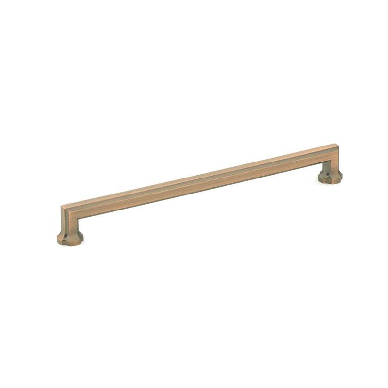 Schaub and Company Empire 10" Center to Center Traditional Grand Large - Empire Bronze