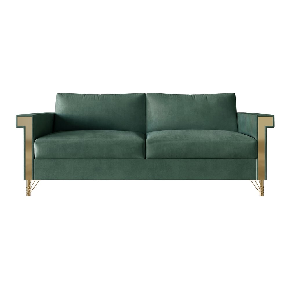 CraftPorch Luxurious Velvet Upholstered Sofa