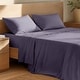preview thumbnail 28 of 55, Bare Home Organic Cotton Sheet Set - Crisp Percale Weave Twin - Dusty Purple