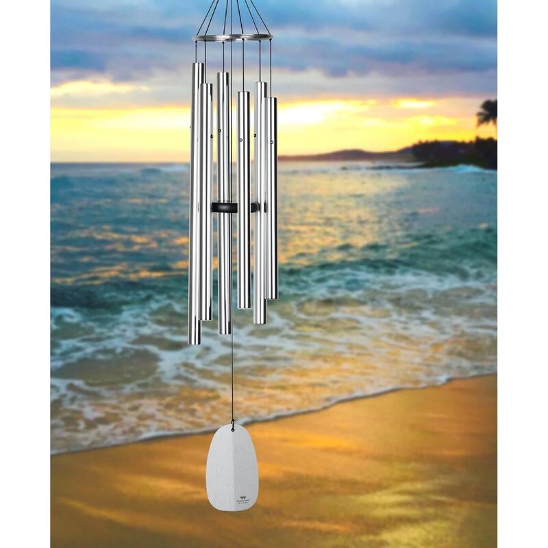 Woodstock Chime Bells of Paradise Silver 44"