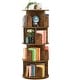 preview thumbnail 104 of 102, 4/5/6 Tiers Round Rotating Bookcase, Revolving Floor Standing Bookshelf Corner Organizer Display