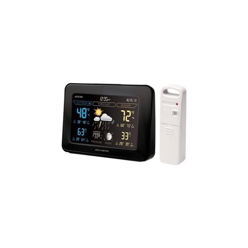 "AcuRite Dark Theme Color Weather Station Color Weather Station"