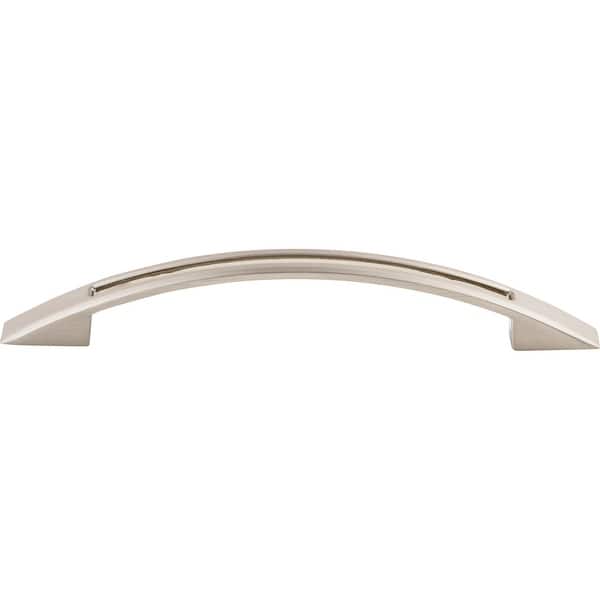 slide 2 of 12, Top Knobs Tango 5 Inch Center to Center Arch Cabinet Pull from the Brushed Satin Nickel