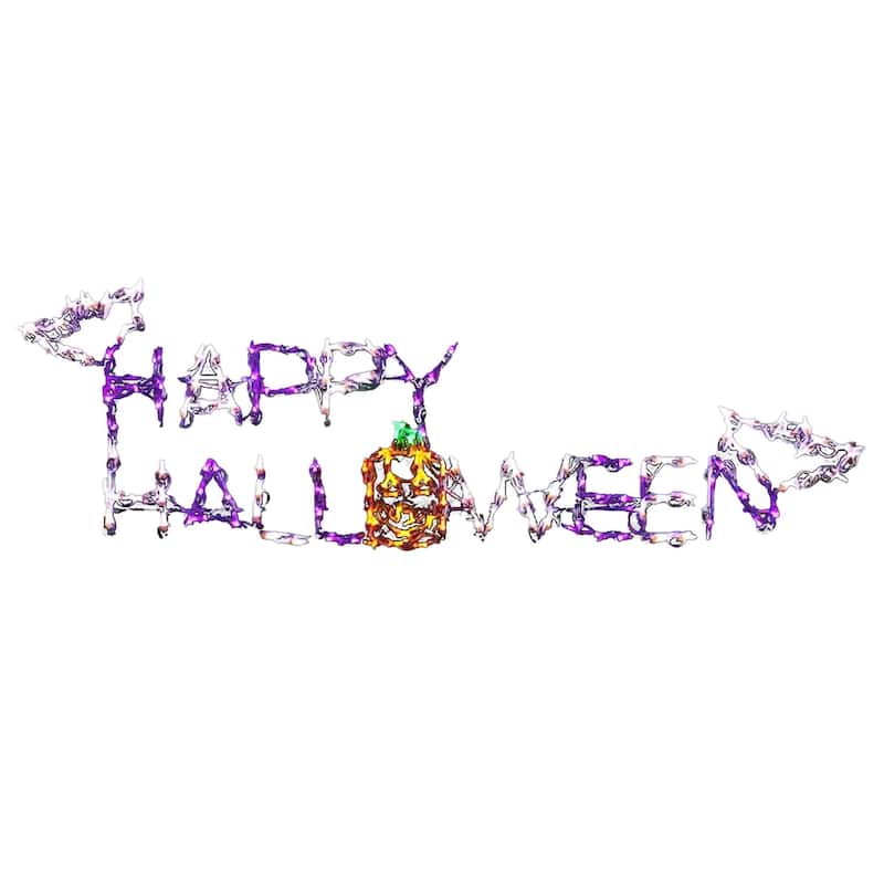 Halloween LED Happy Halloween 57 inches