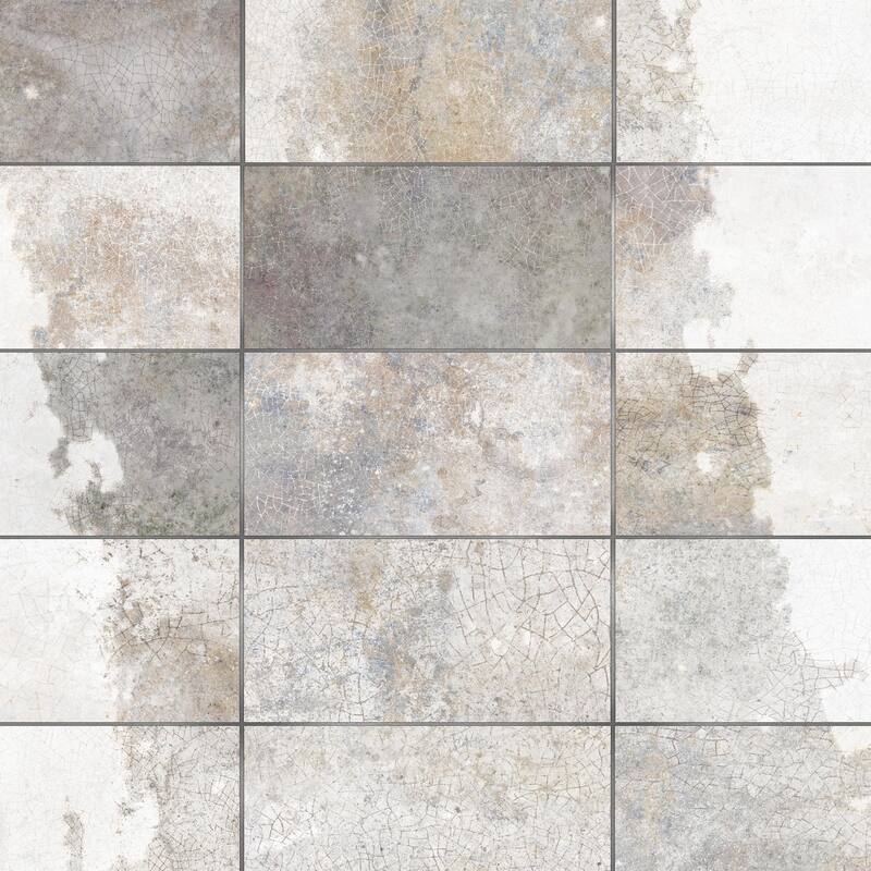 Merola Tile Myst Sandstorm 4" x 8" Ceramic Wall Tile