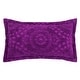 preview thumbnail 64 of 78, Better Trends Rio Collection in Floral Design 100% Cotton Tufted Unique Luxurious Machine Washable Tumble Dry Plum - King Sham