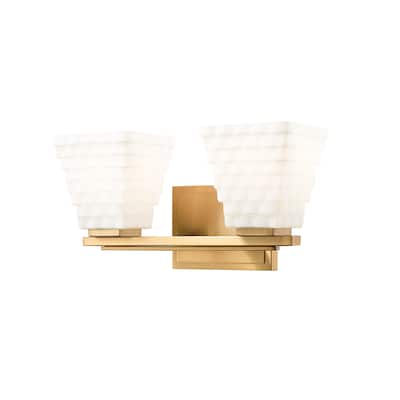 Z-Lite Annalise 2 Light Vanity - Modern Gold