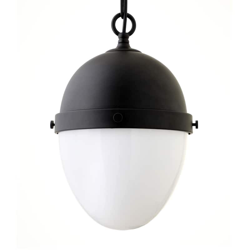 Aurelia 9" Wide Pendant with Glass Shade - 9" Wide