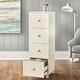preview thumbnail 3 of 10, Simple Living Bradley 4-drawer Filing Cabinet