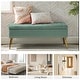 preview thumbnail 8 of 137, HULALA HOME Neptunus Modern 45.5" W Velvet Bedroom Storage Bench for End of Bed with Nailhead Trim