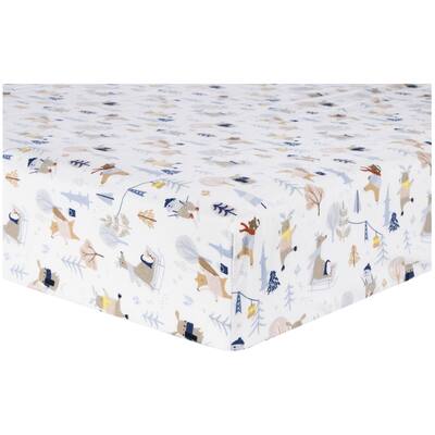Winter Park Deluxe Flannel Fitted Crib Sheet