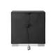 preview thumbnail 16 of 14, Furniture of America Alaric Modern Black Solid Wood Nightstand with 2 Drawers and USB Ports
