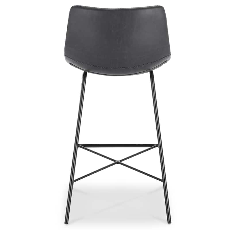 Poly & Bark Paxton 24" Seat Height Counter Stool (Set of 2)