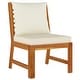 preview thumbnail 37 of 83, vidaXL 4/5/6/7/9/11 Piece Patio Dining Set with Cushions Solid Wood Acacia