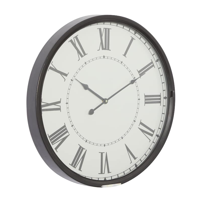 Metal Decorative Wall Clock - Roche River Decor