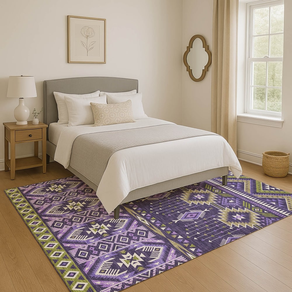 Premium Washable Super Soft Global Inspiration Mayfield Rug