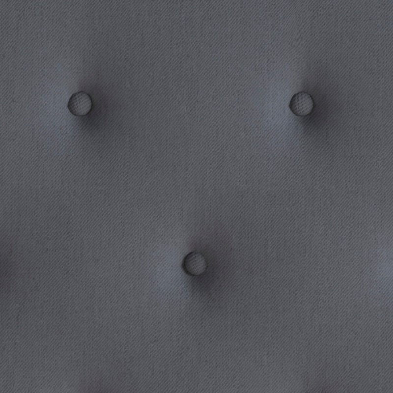 Panel Tufted Upholstered Platform Bed