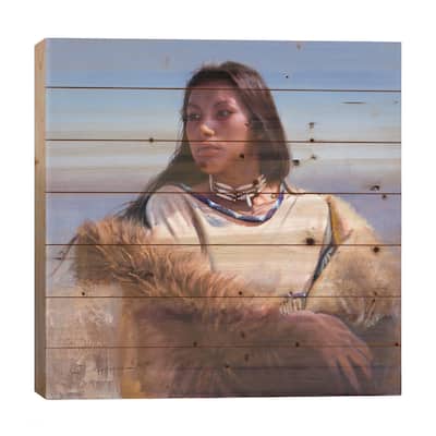 Summer Chill Print On Wood by David Edward Kucera - Multi-Color