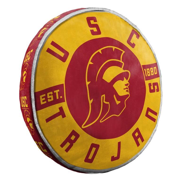 NCAA Pac-12 Travel to Go Cloud Pillow - 15 - Southern California Trojans