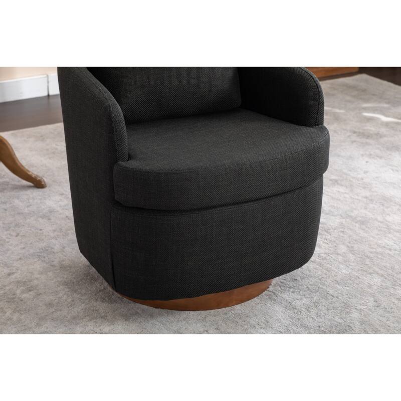 Fabric Swivel Accent Chair
