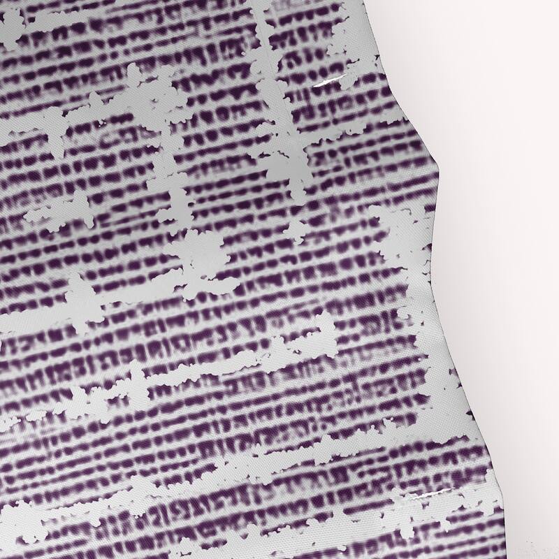 Woven Tiki, Geometric Print Shower Curtain