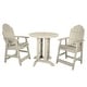 preview thumbnail 6 of 45, HIGHWOOD Hamilton 3-piece Counter-Height Outdoor Dining Set Whitewash