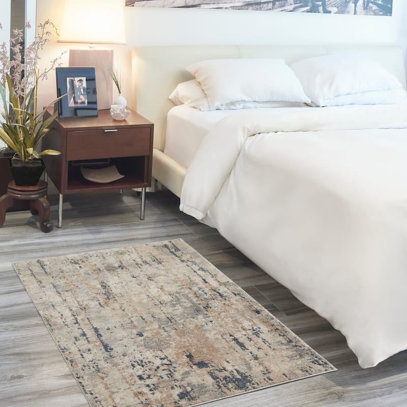 Nourison Concerto Modern Abstract Distressed Area Rug