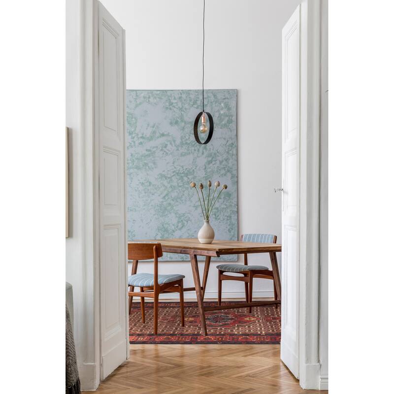 ECARPETGALLERY Hand-knotted Anatolian Vintage Brown Wool Rug - 4'3 x 7'10