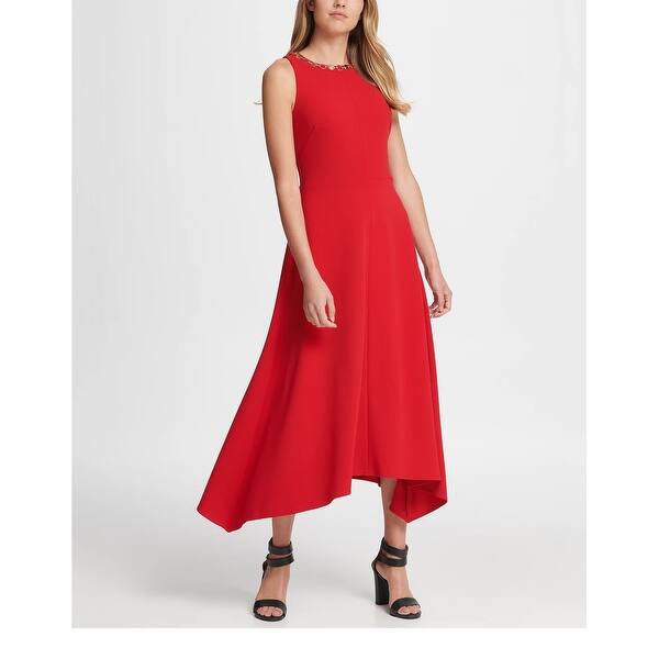 open lace back dress Sanguine Red Hand Embroidered Mirror Work Pure Cotton Dress For Women –  Okhaistore