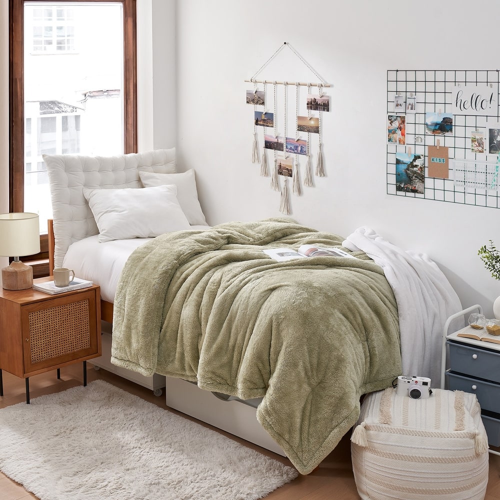 The Original Plush - Coma Inducer® Oversized Comforter - Mossy Gray