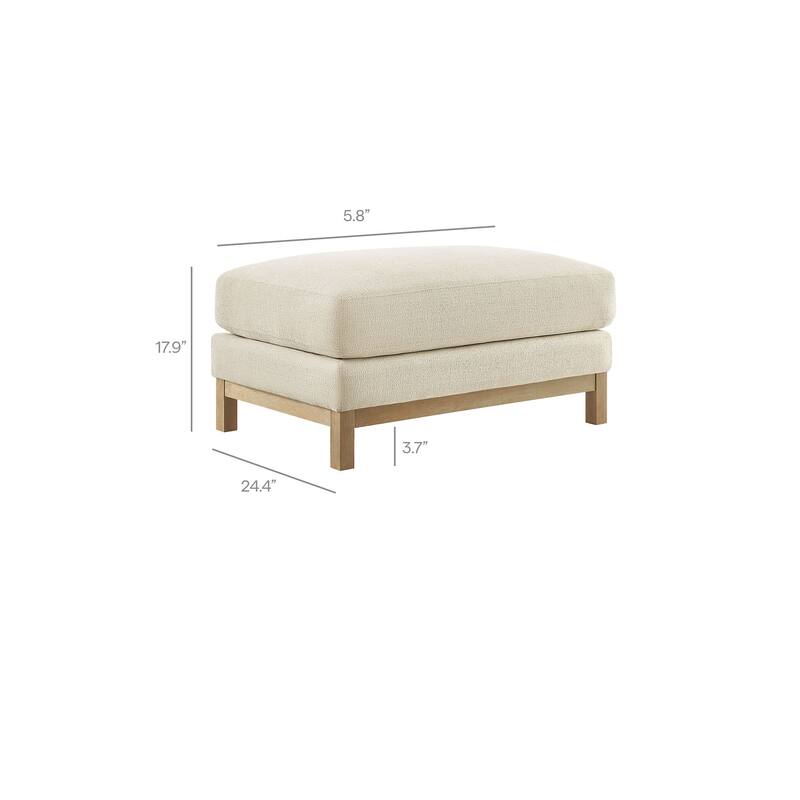 Roscoe Upholstered Ottoman