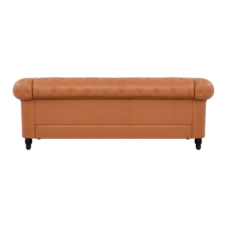 Elegance Chesterfield Sofa, Luxurious Comfort for Cozy Living Rooms, Mid-Century Modern couch, Elegance, 3-Seater Sofa