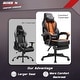 preview thumbnail 56 of 64, BOSSIN Racing Style Gaming Chair,300 lbs Big and Tall gamer chair High Back Computer Chair