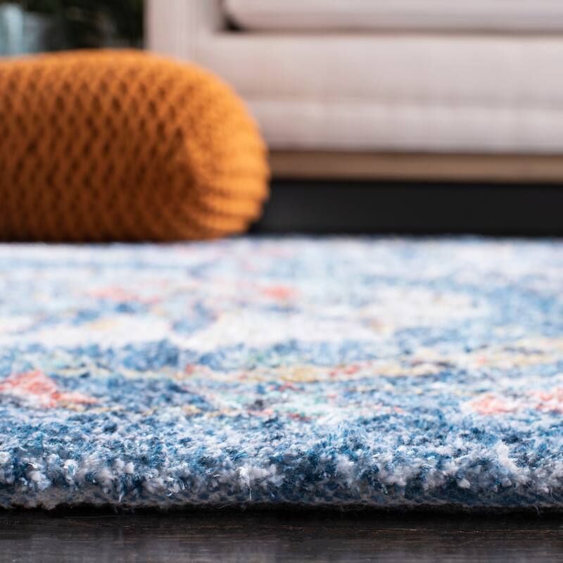 SAFAVIEH Handmade Saffron Tiesha Modern & Contemporary Floral & Botanical